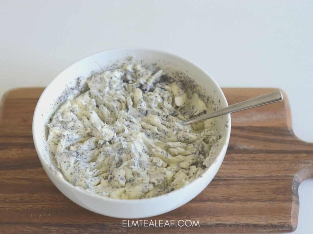 Earl Grey infused butter